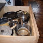 interieur tiroirs en bois